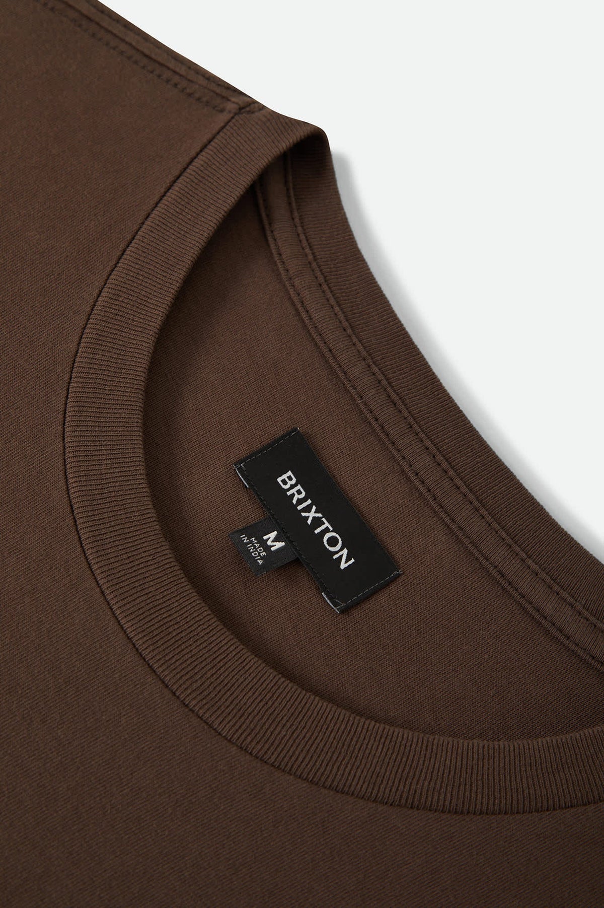 Brixton Men's Baseline Pocket T-Shirt - Walnut Brown Vintage Wash