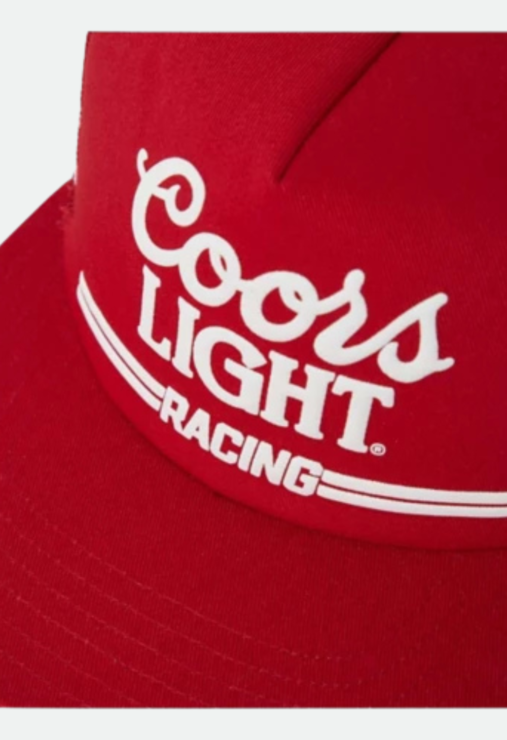 Brixton Coors Light Racing Mp Trucker Snapback Hat