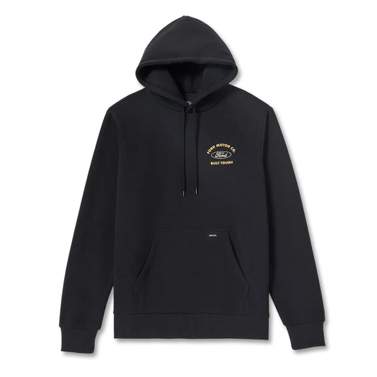 Brixton x Ford Built Tough Fleece Hoodie - Burnt Rubber