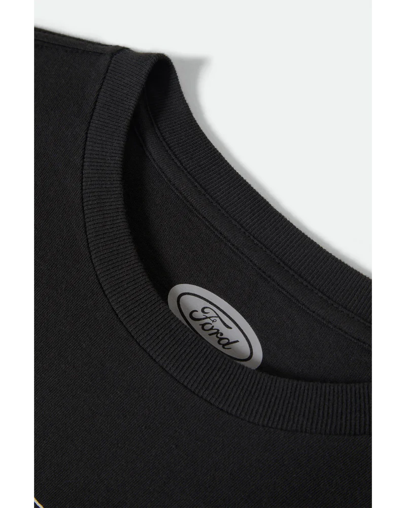 Brixton x Ford Mud Marathon Tee - Burnt Rubber