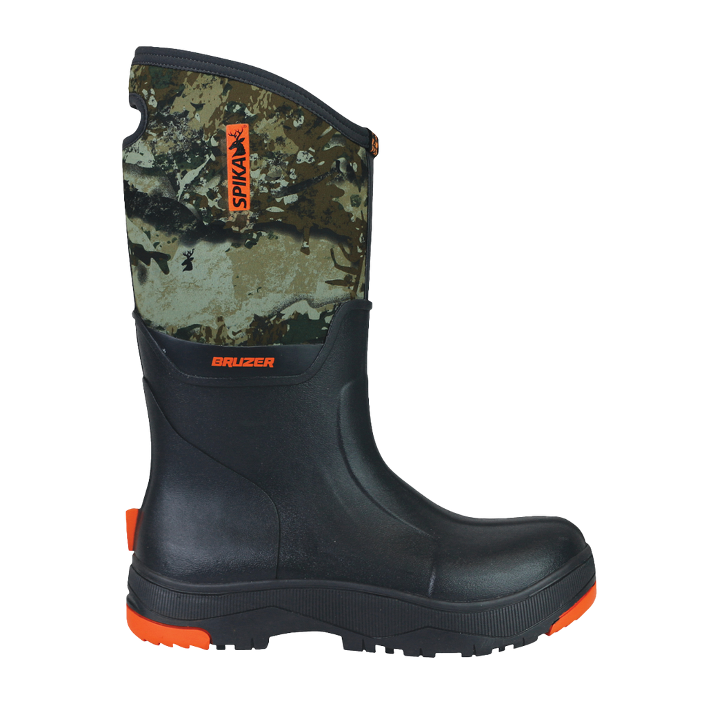 Bruzer Mens Gumboot - Biarri Camo/Charcoal
