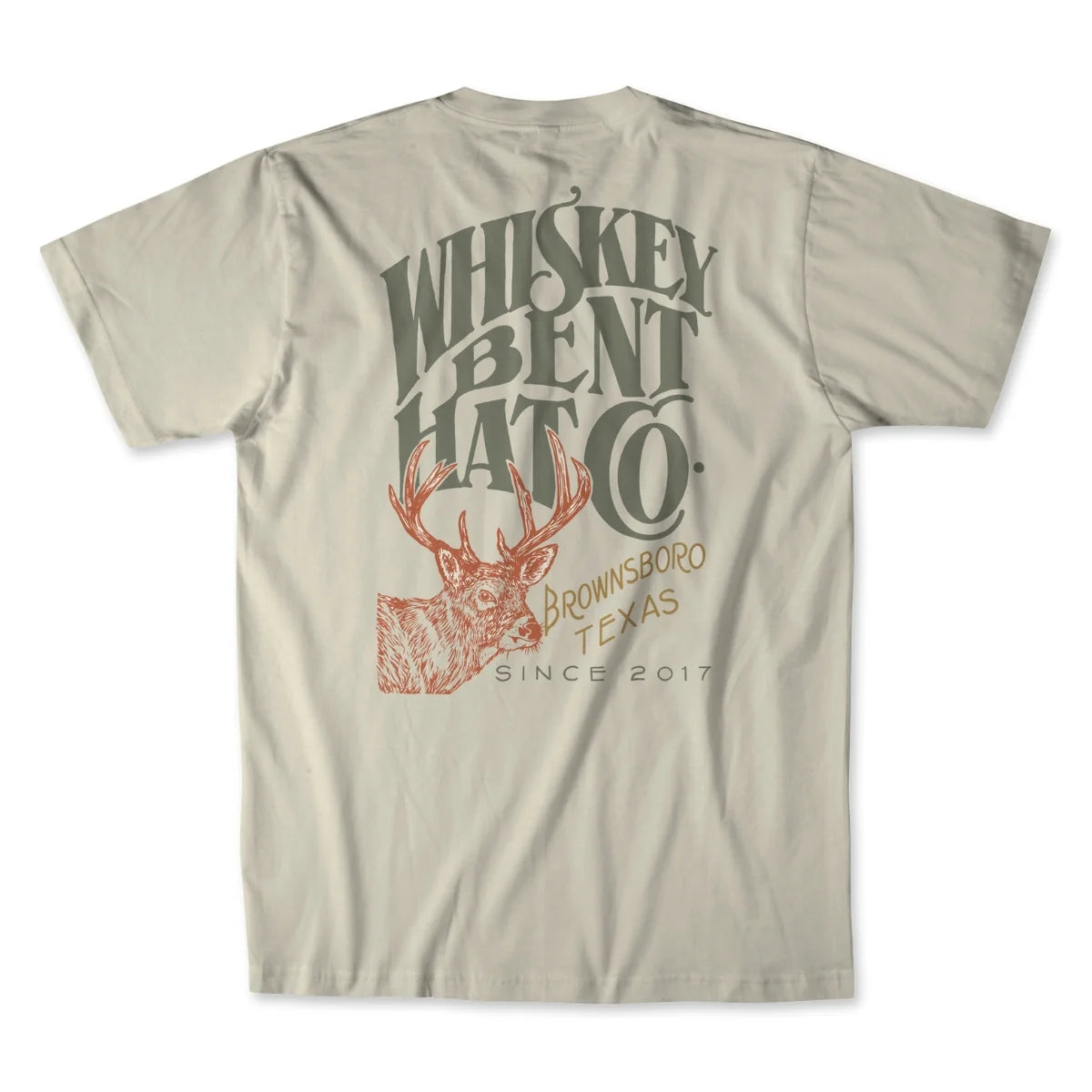 Whiskey Bent Hat Co. Buck T-shirt