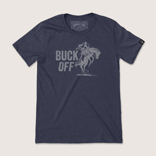 Cowboy Cool Buck Off T-Shirt Unisex - Midnight Navy