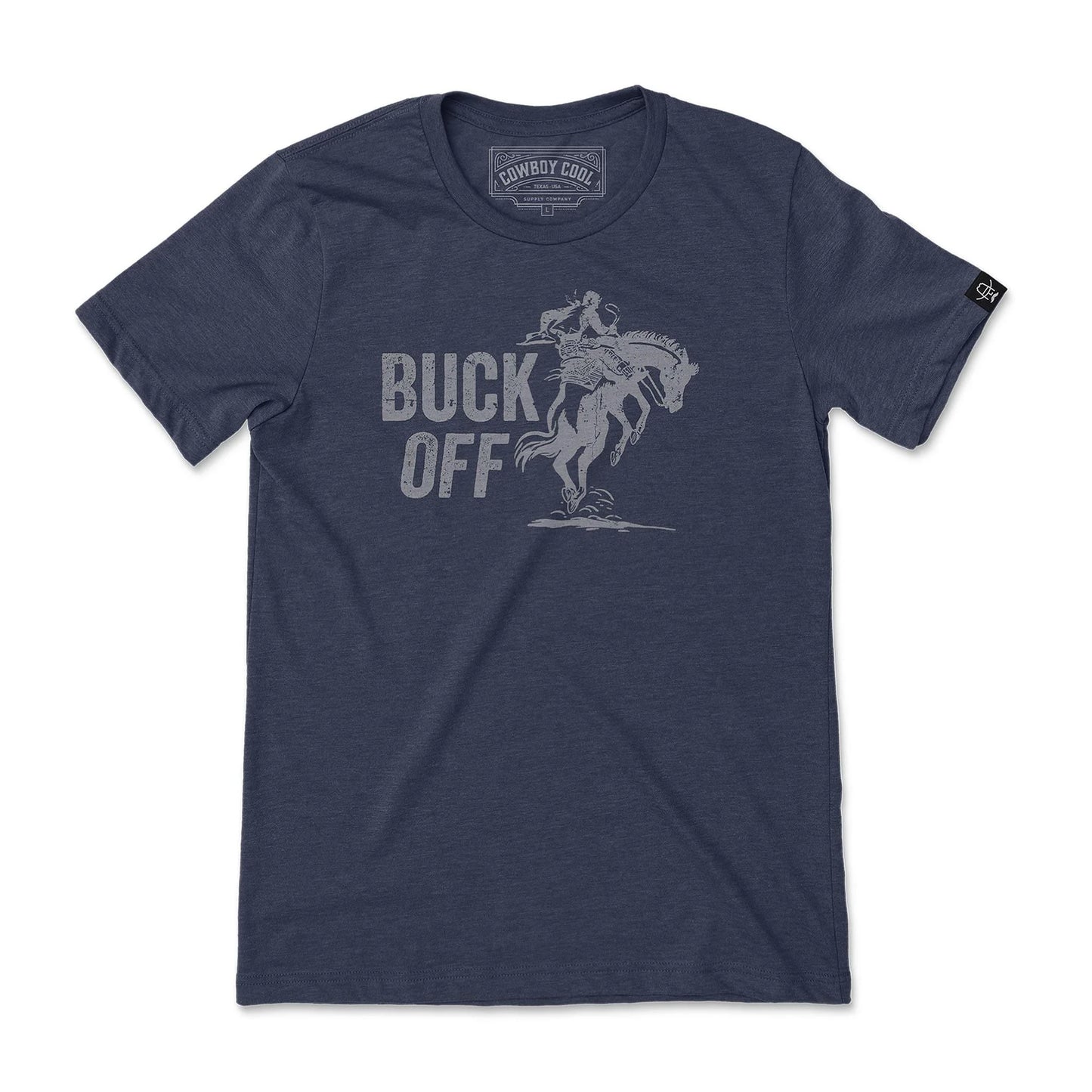 Cowboy Cool Buck Off T-Shirt Unisex - Midnight Navy