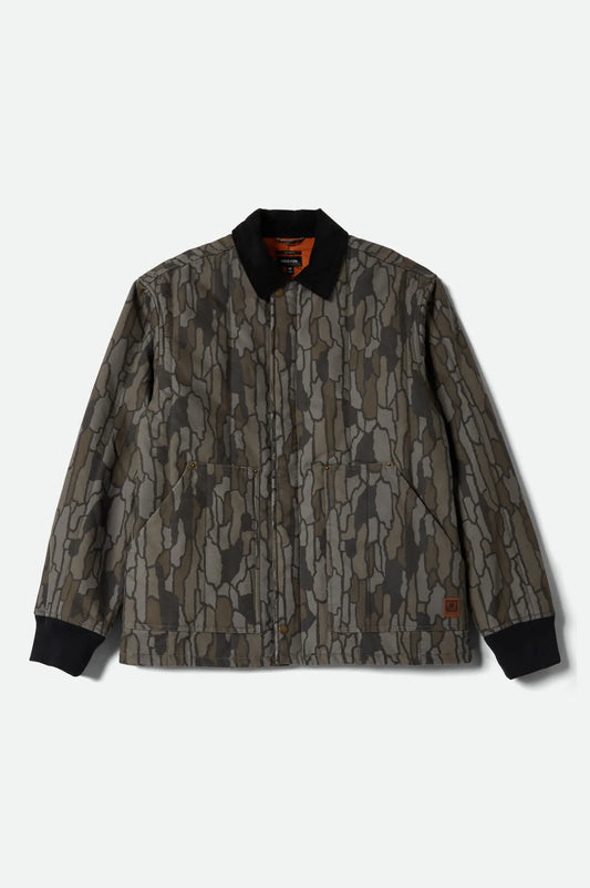 Brixton Men's Builders Ranch Jacket - Bark Camo