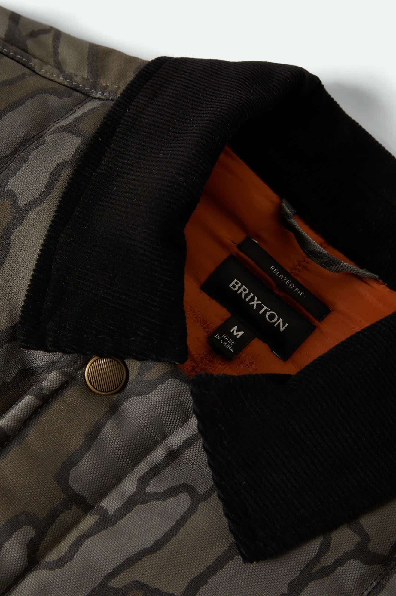 Brixton Men's Builders Ranch Jacket - Bark Camo