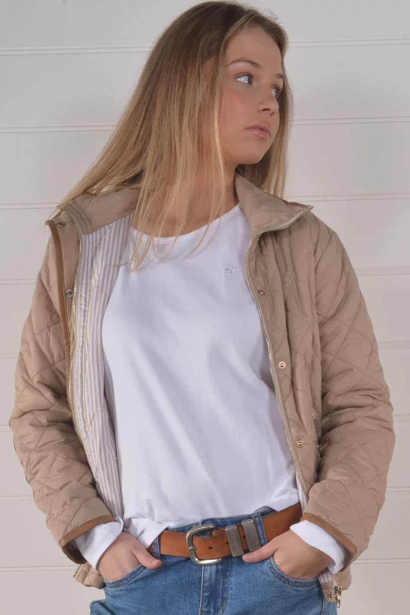 BullRush Clothing  Caviar Jacket- Taupe