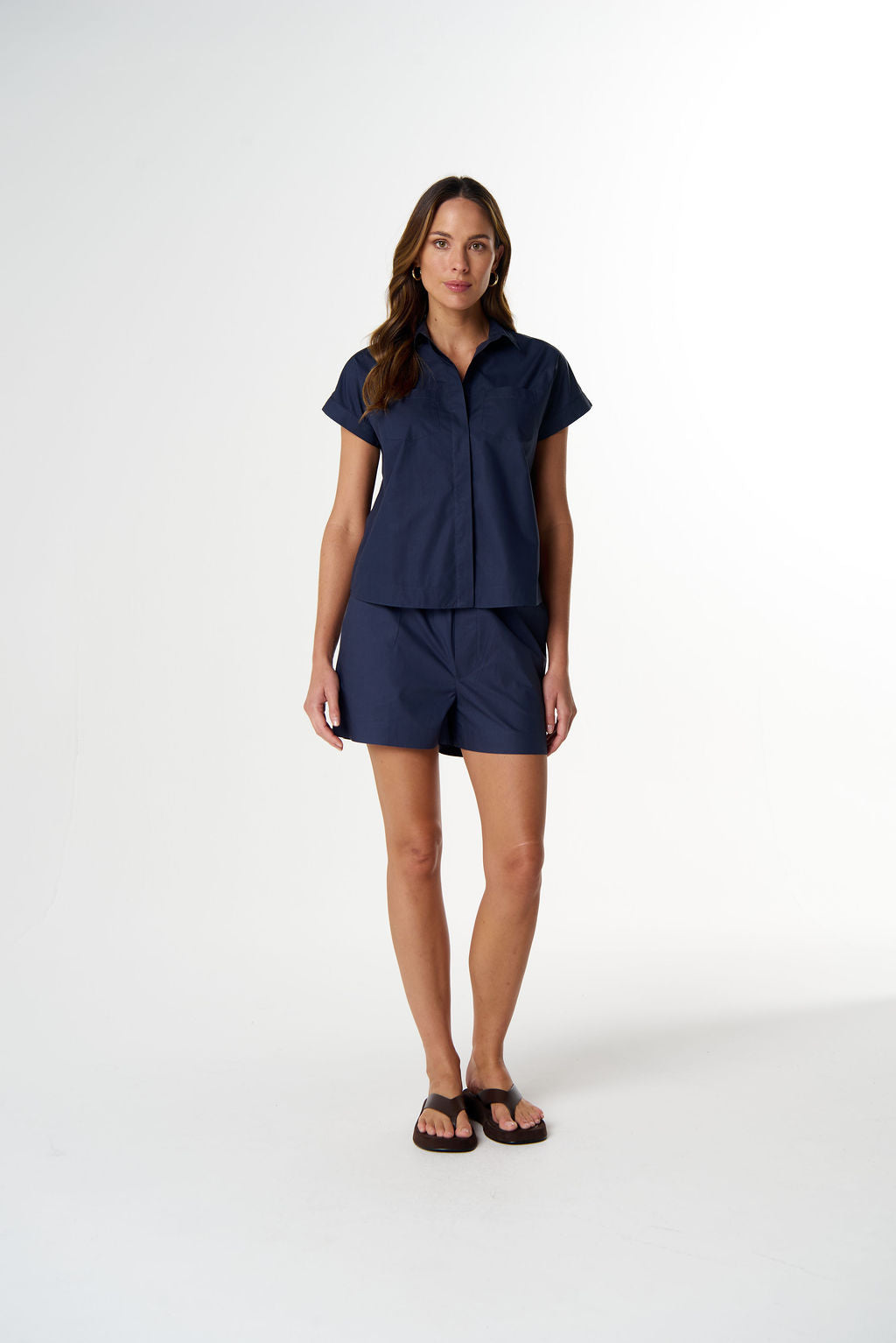 Goondiwindi Cotton Chill Cotton Cap Sleeve Shirt
