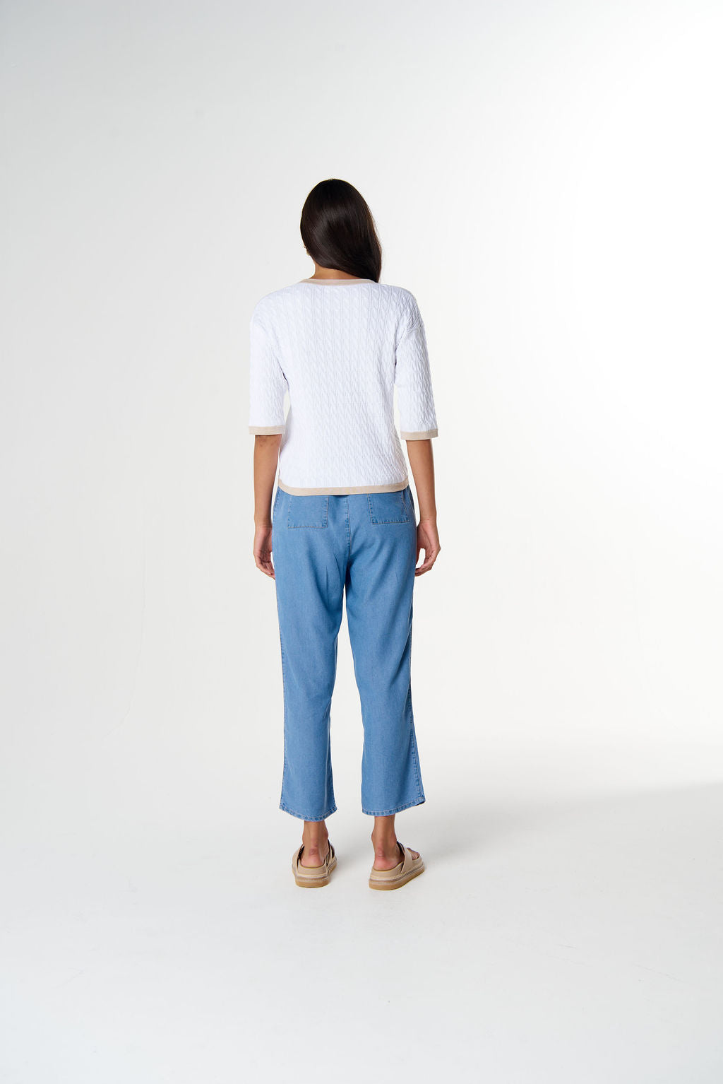 Goondiwindi Cotton Solar Knitted Henley