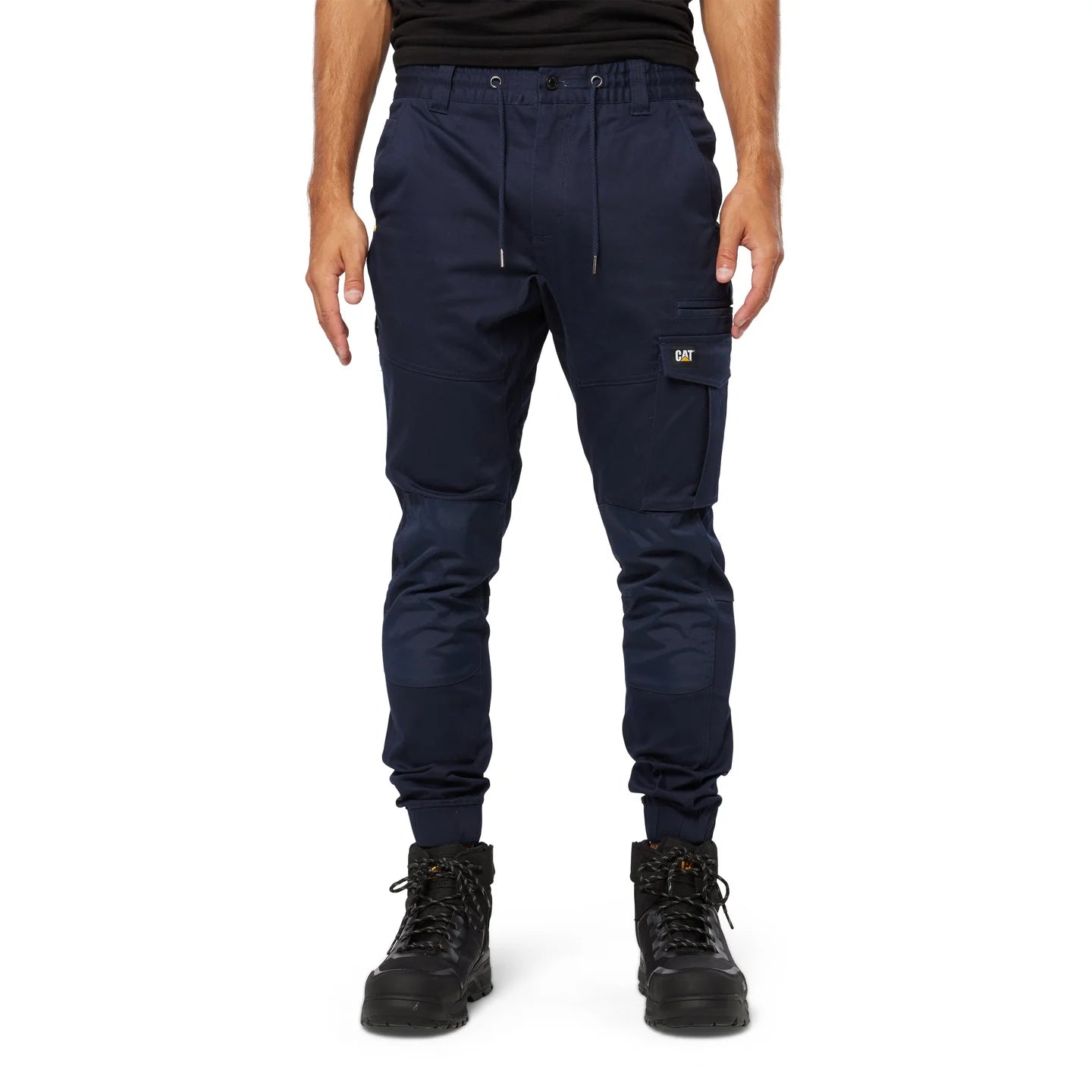 CAT MEN'S CUFFED DYNAMIC PANT - KHAKI