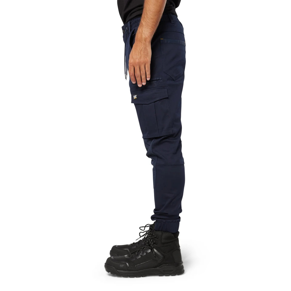 CAT MEN'S CUFFED DYNAMIC PANT - KHAKI