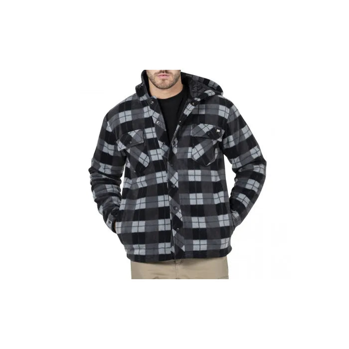 CAT MENS ACTIVE WORK JACKET - Grey Watch Plaid