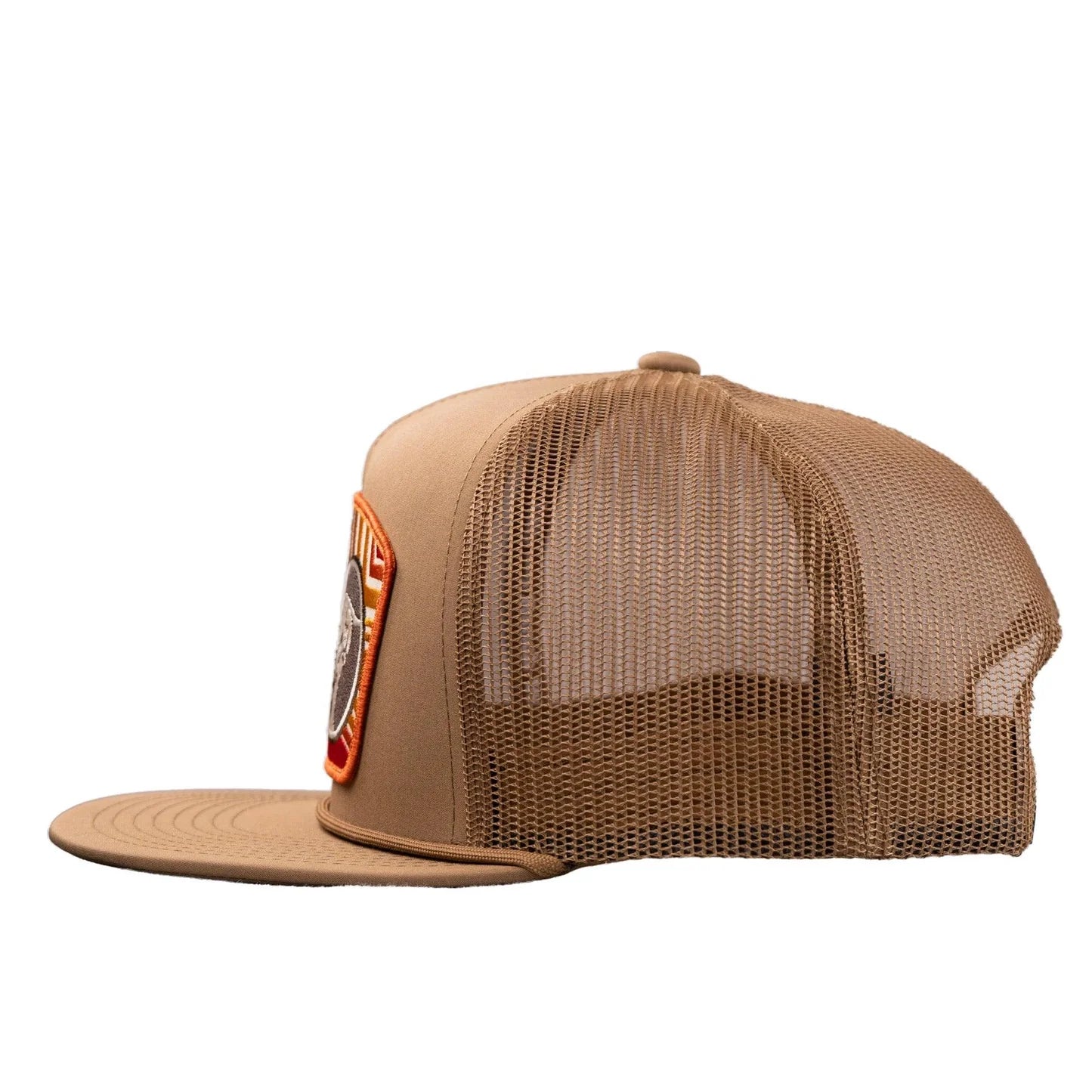 Lazy J Ranch Coyote Brown Daybreak Classic Rope Trucker Hat