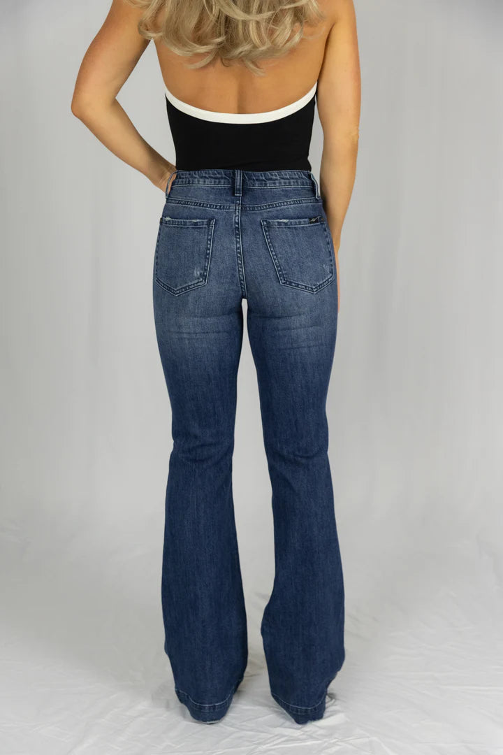 CC Western Signature Riley Trouser Jean - Dark wash