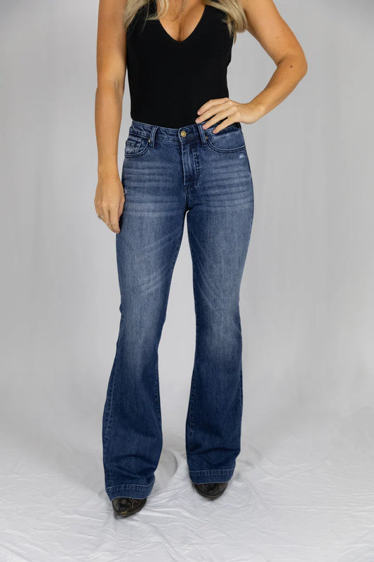 CC Western Signature Riley Trouser Jean - Dark wash