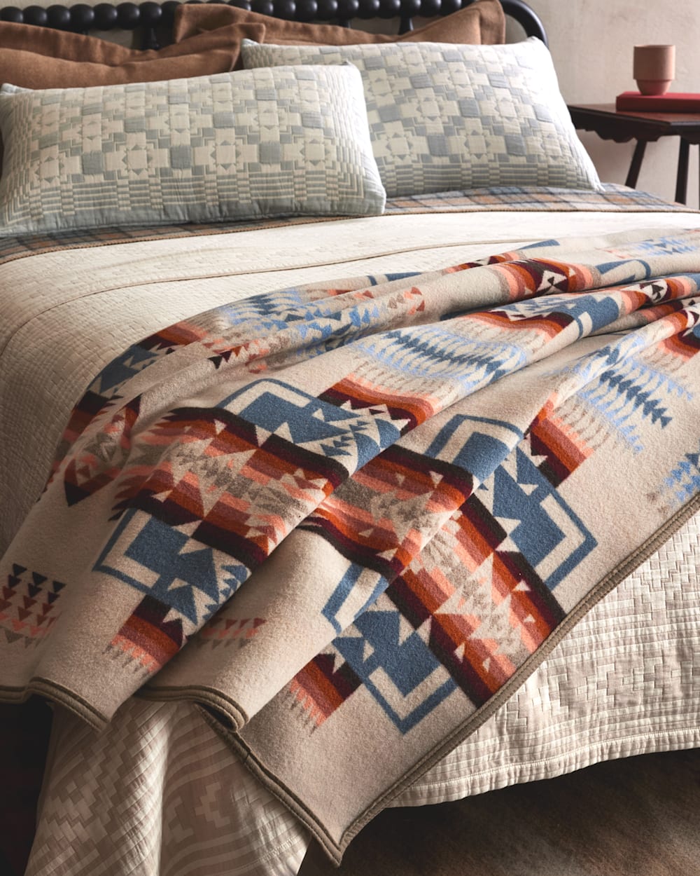 Pendleton Twin CHIEF JOSEPH BLANKET - Rosewood