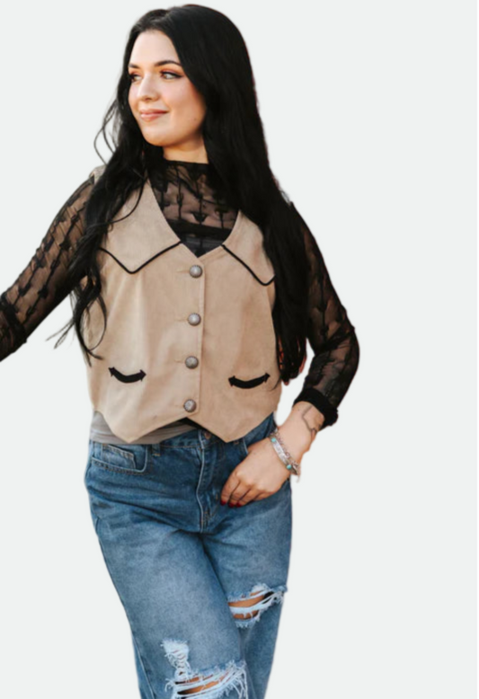 2 Fly Co Coyote Ridge Vest - Dust