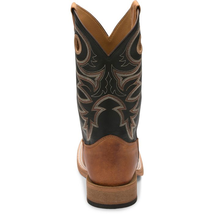 Justin Men's Caddo 11" Western Boot - Copper Brown