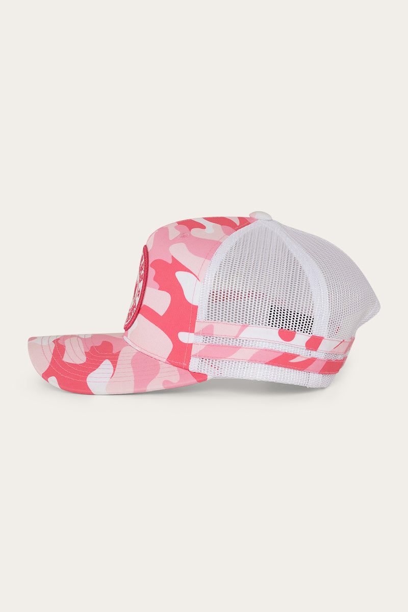 Ringers Western Kids McCoy Trucker Cap - Pink Camo