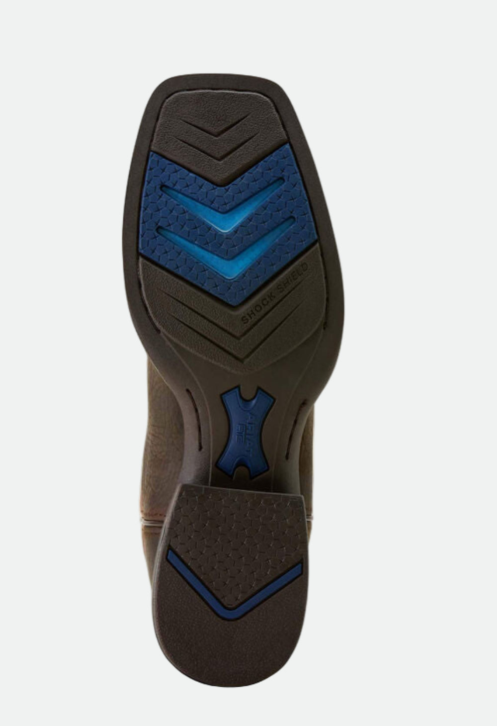 Ariat Men's Captivate Wide Square Toe Cowboy Boot - Dark Brown/Peanut Butter