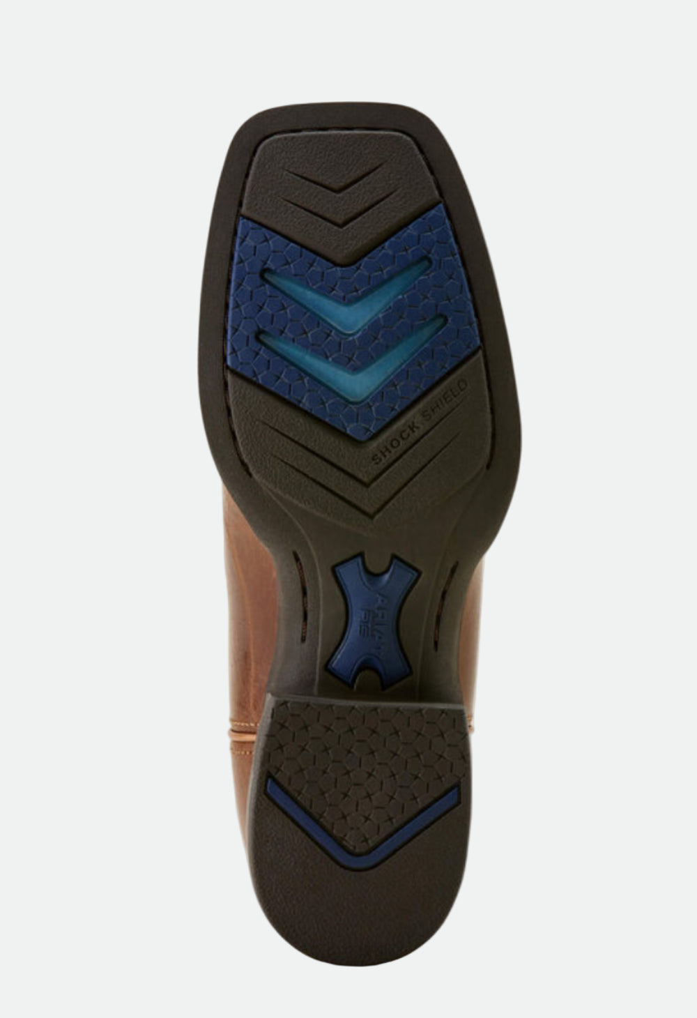 Ariat Women's Captivate Wide Square Toe Western Boot - DarkTan|Titanium