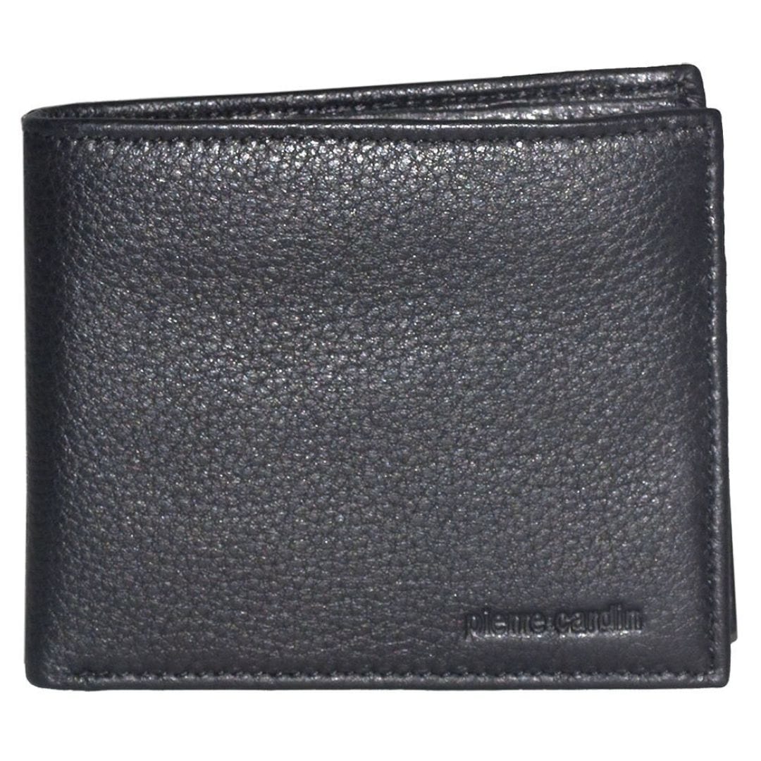 Pierre Cardin Men's Italian Leather Bi-Fold RFID Protected Wallet