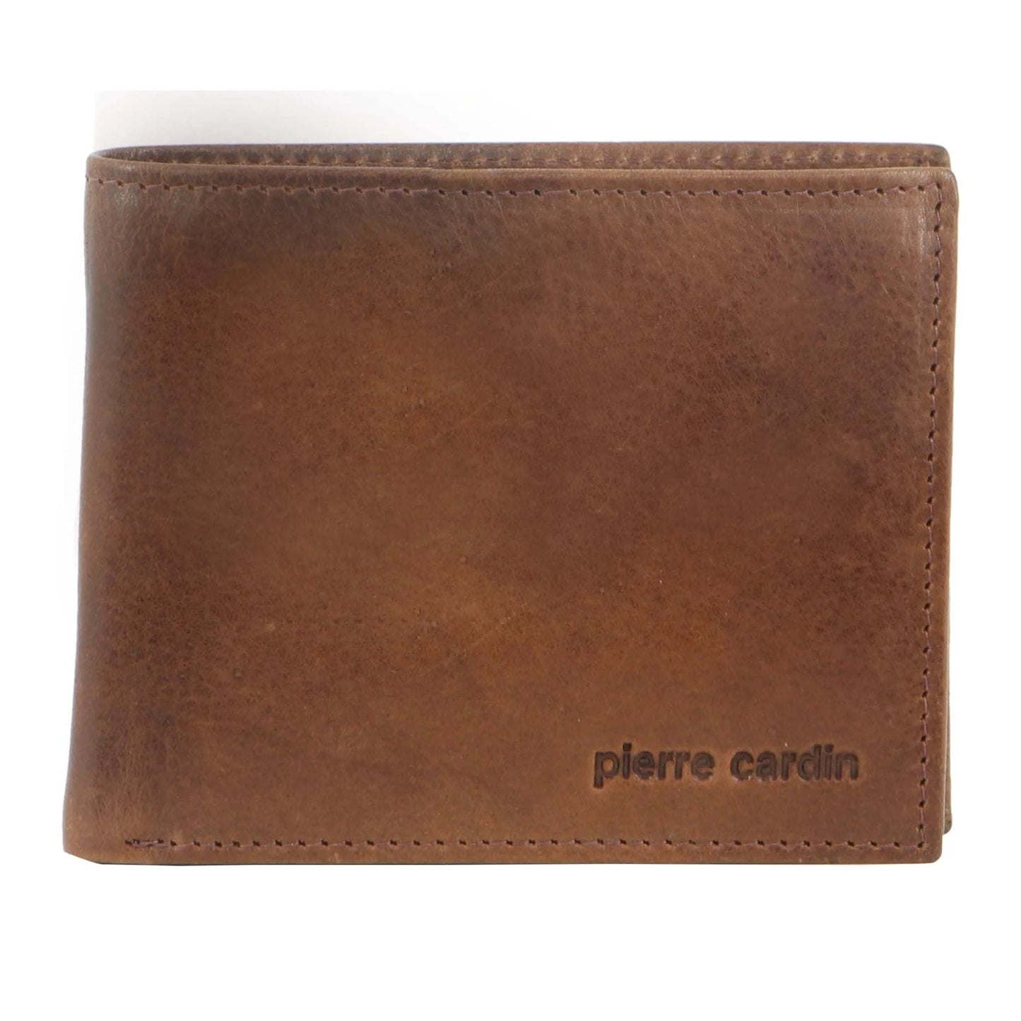 Pierre Cardin Men's Italian Leather Bi-Fold RFID Protected Wallet