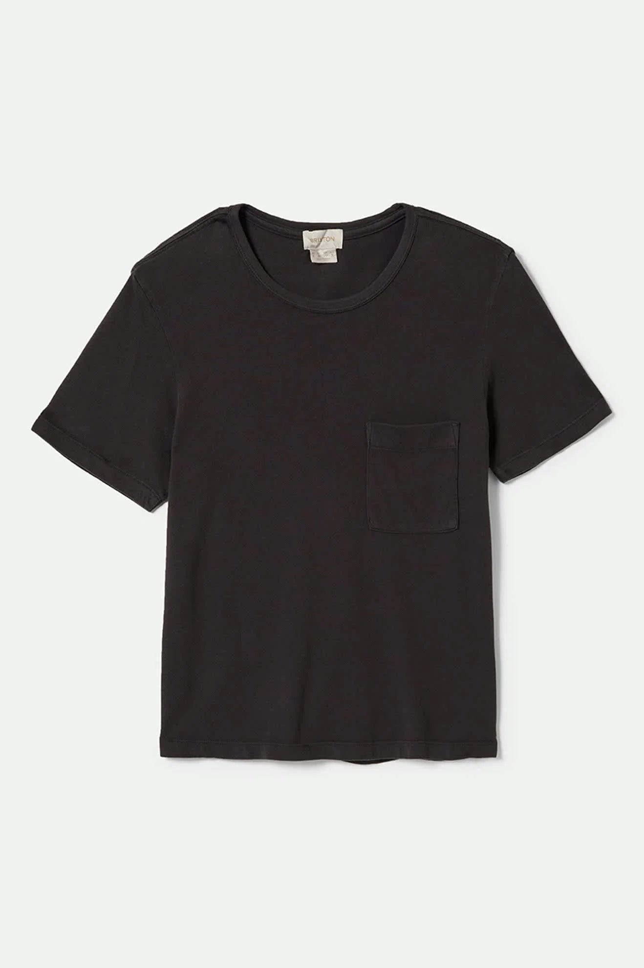 Carefree Organic Garment Dye Perfect T-Shirt_Black