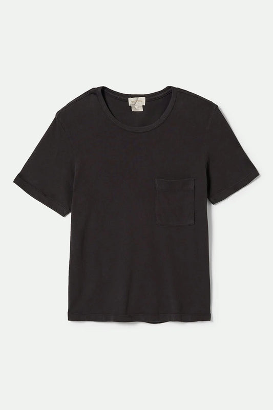 Carefree Organic Garment Dye Perfect T-Shirt_Black