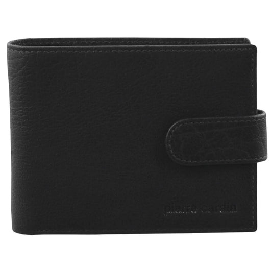 Pierre Cardin Men's Rustic Leather Bi-Fold Cash/Card Wallet