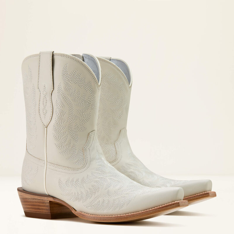 Ariat Women's Cate Western Boot - White Quartz
