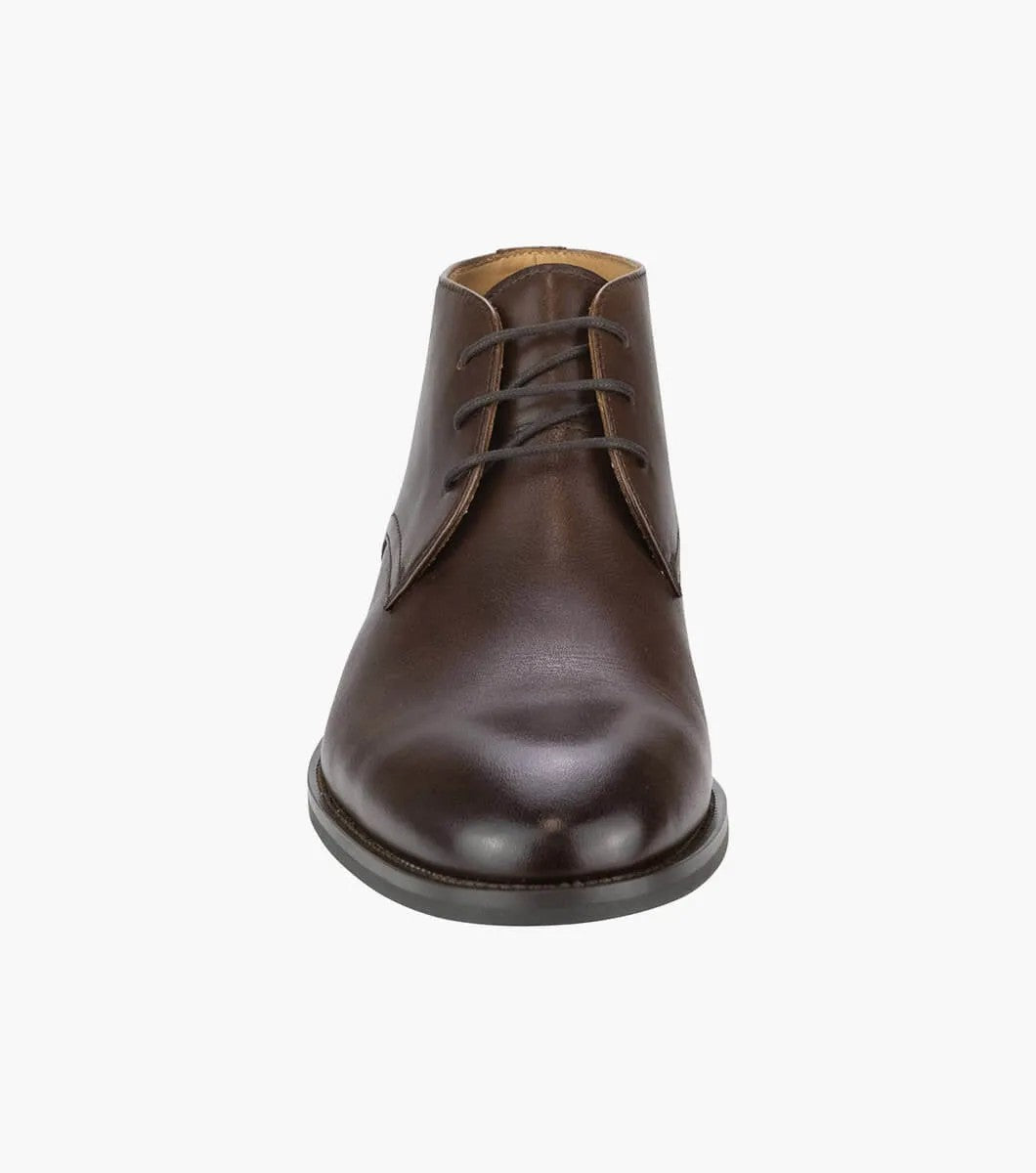 Florsheim Chadwick Plain Toe Chukka Boot - Brown Calf