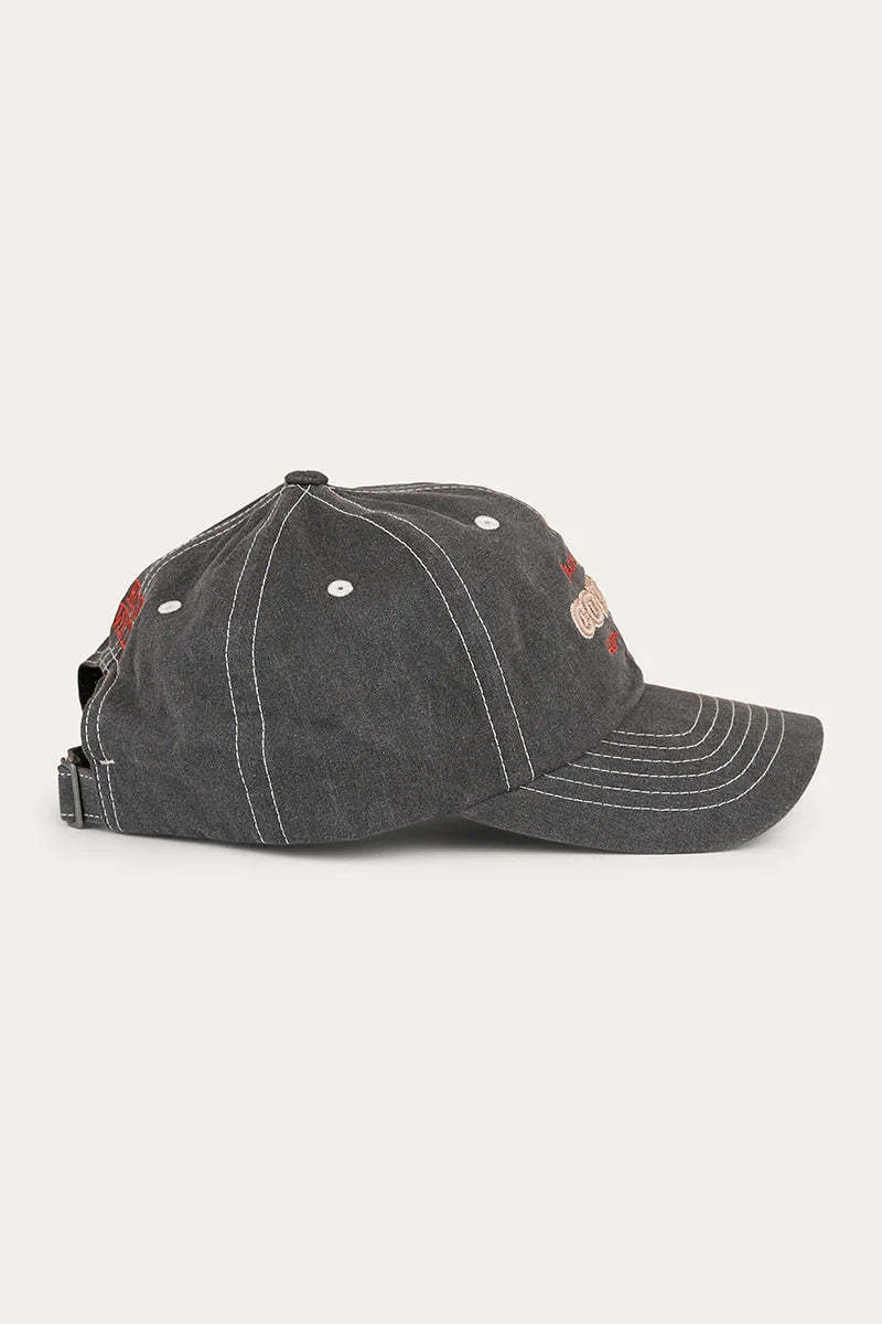 Ringers Western Women's Here For Cowboys Baseball Cap - Charcoal