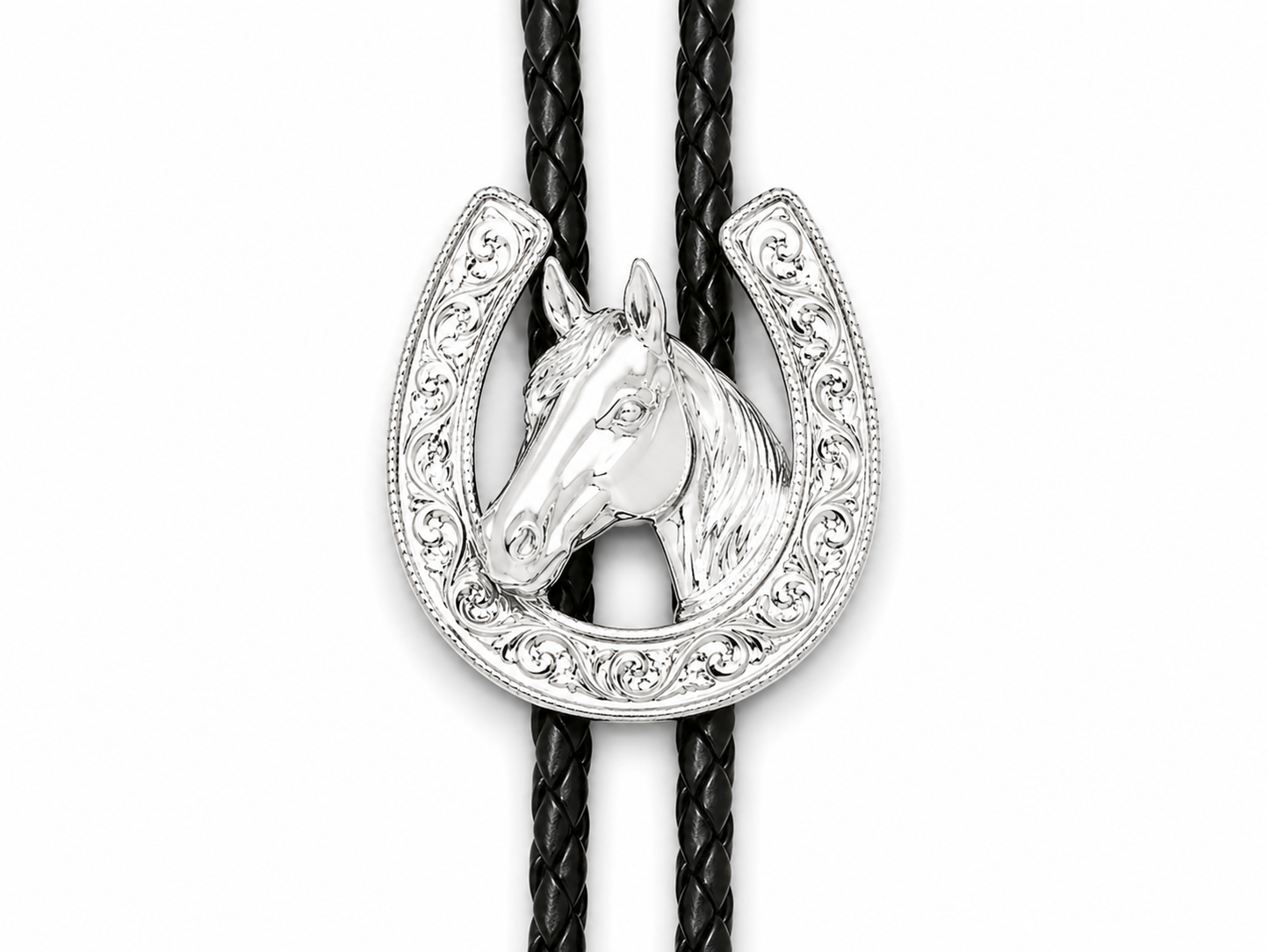 Austin Accent Bolo Jeweled HS Silver