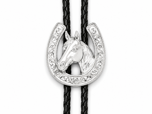 Austin Accent Bolo Jeweled HS Silver