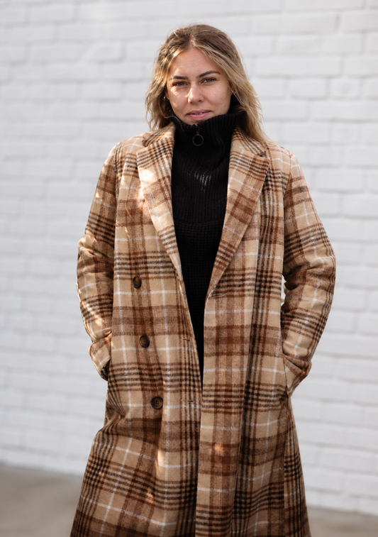 Swanndri Women's Elaine Bay Coat - Ashgrove Check