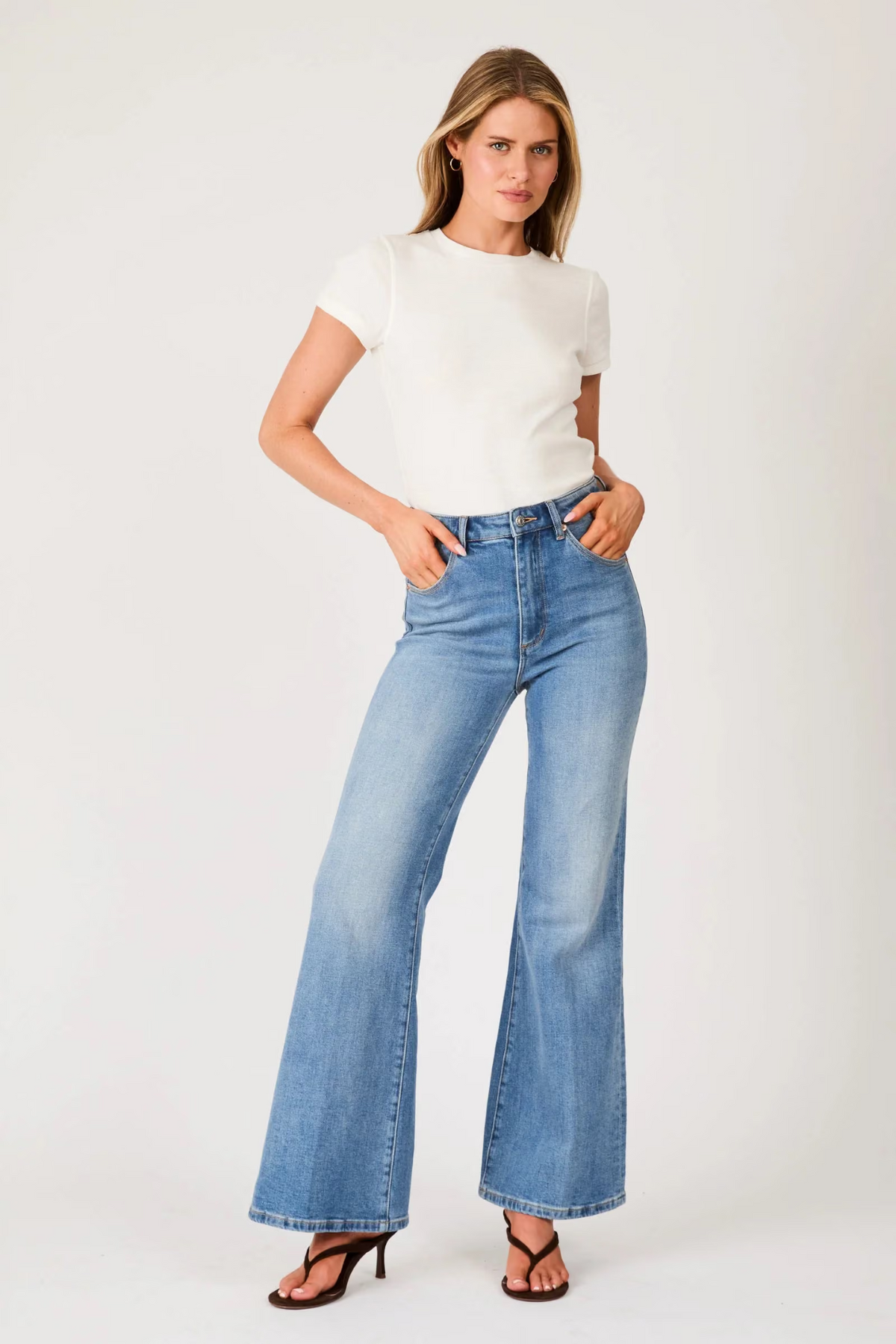 Rolla's Eastcoast Flare Jeans - Rosebowl