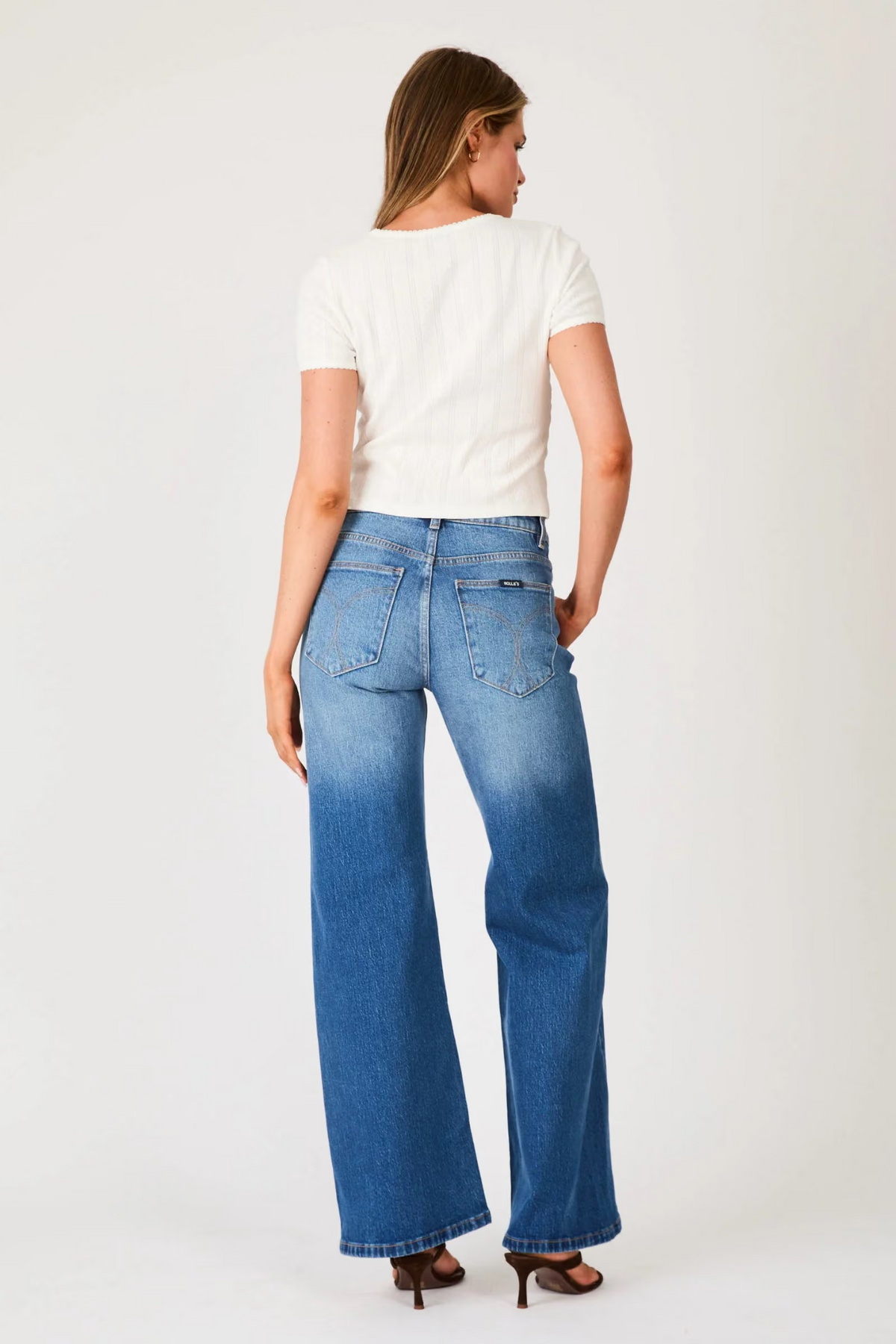 Rolla's Jane Aline Twist Jeans Silverlake