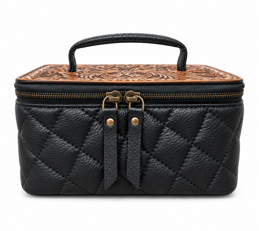Challenger Western Tooled Dopp Bag