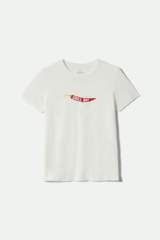 Brixton Women's Chill Out Fitted Crew T-Shirt