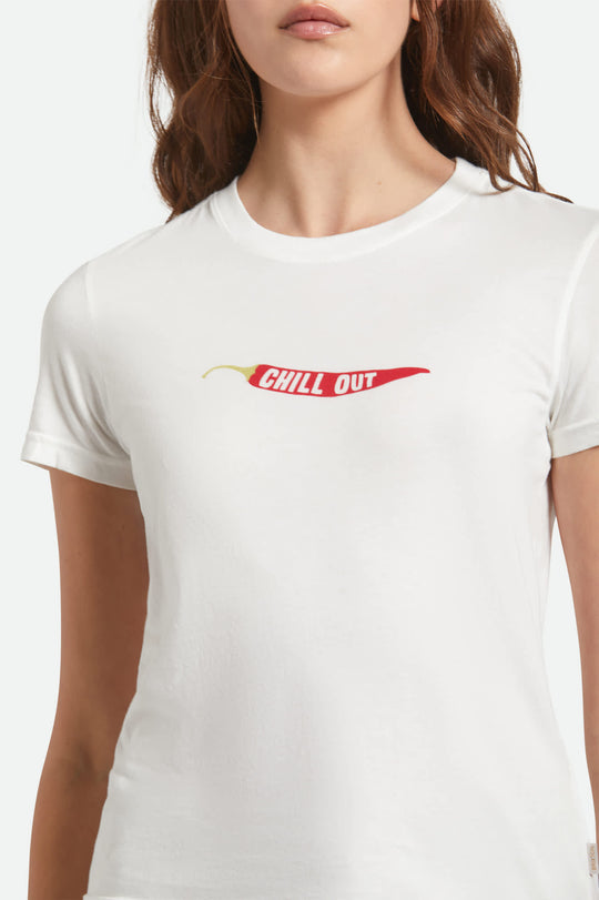 Brixton Women's Chill Out Fitted Crew T-Shirt