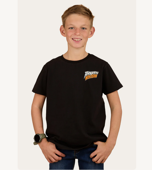 Ringers Western Rip It Boy's Classic Fit T-shirt - Black