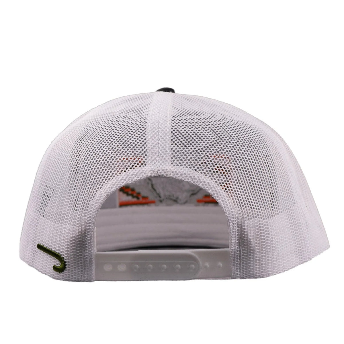 Lazy J Ranch Black & White Presidio Classic Rope Trucker Hat