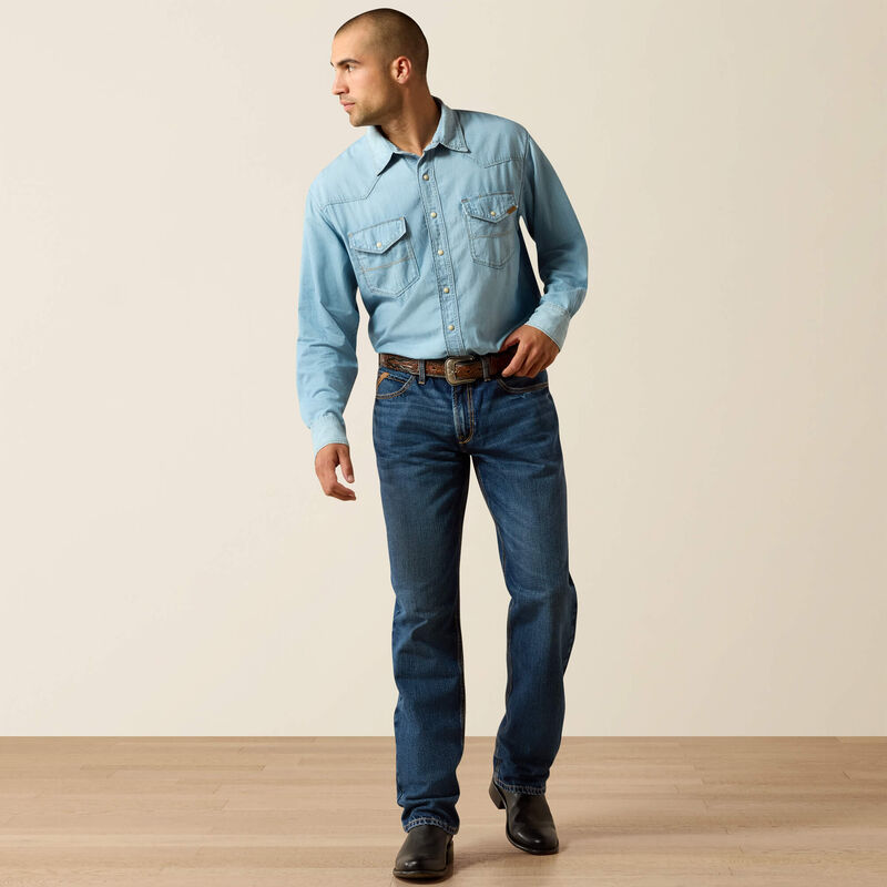 Ariat Men's Classic Cowboy Shirt - Denim