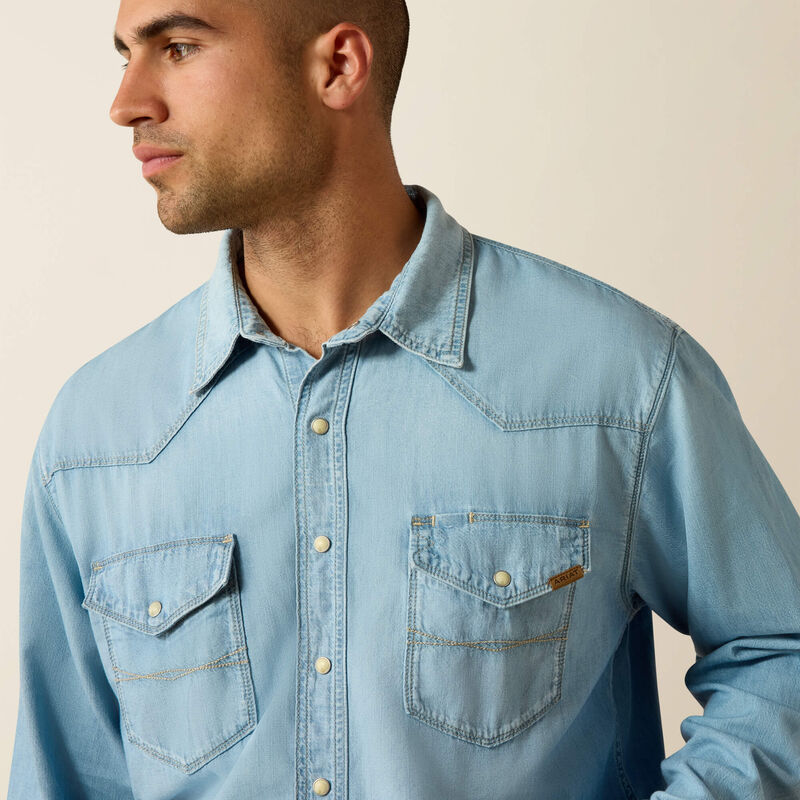 Ariat Men's Classic Cowboy Shirt - Denim