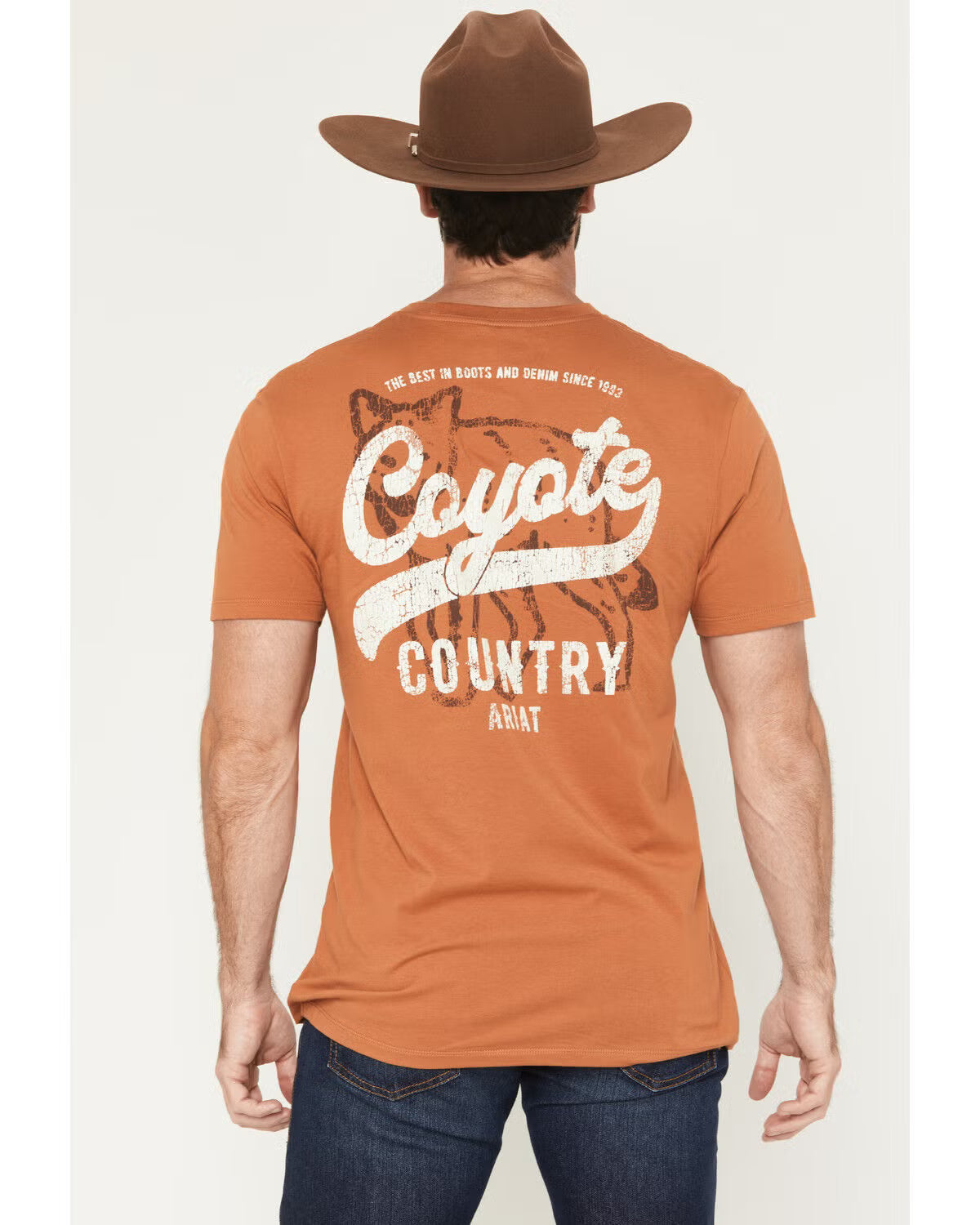 Ariat Men's Coyote Country Short Sleeve Graphic T-Shirt