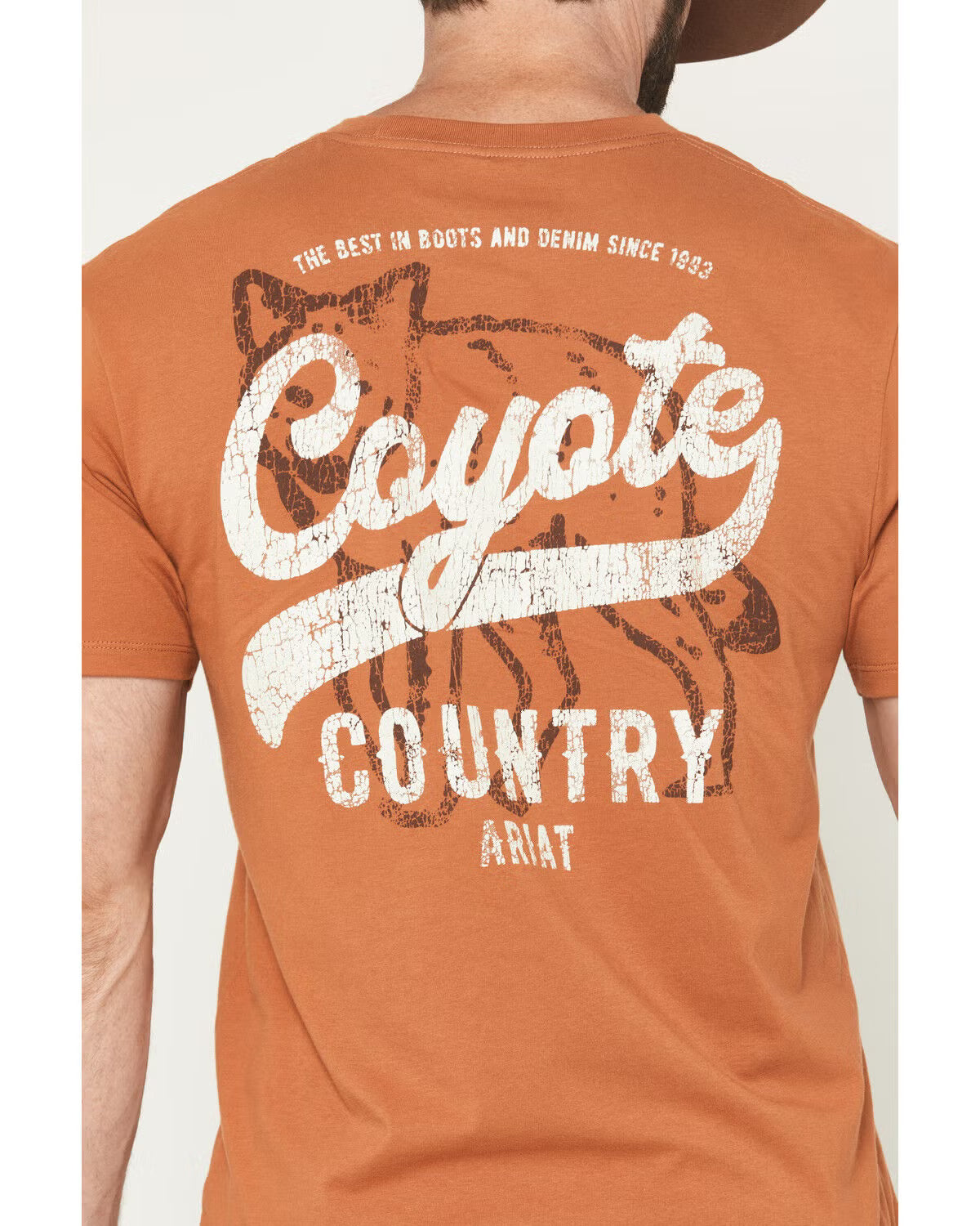 Ariat Men's Coyote Country Short Sleeve Graphic T-Shirt