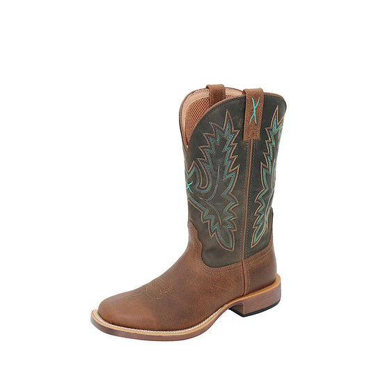 Twisted X Men's 12 Top Hand Boot - Coffee/Forest