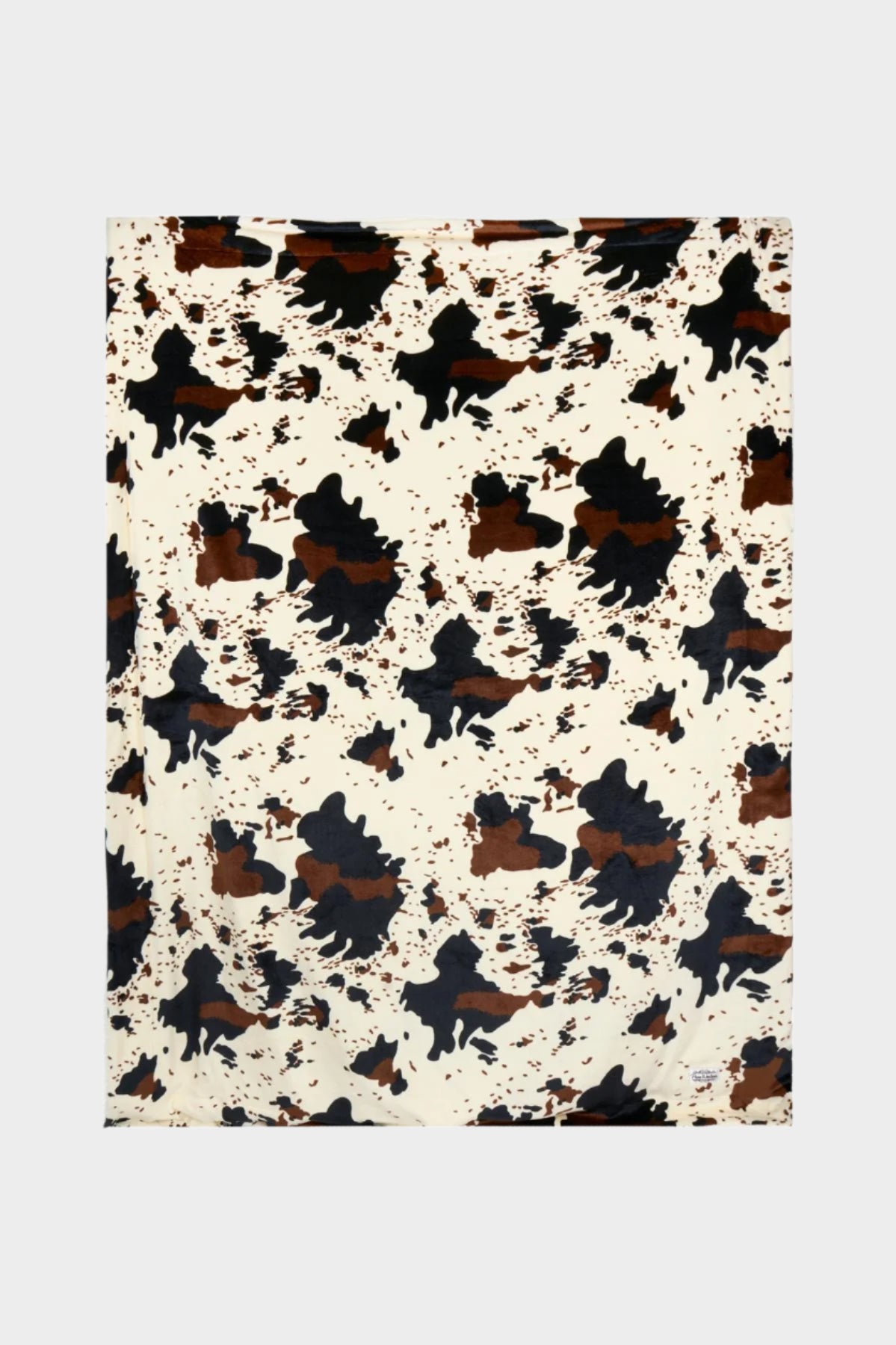 Pure Western Cow Print Snuggle Blanket - COW PATTERN