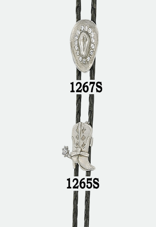 Austin Accent Bolo Jeweled Boot Silver